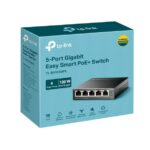 Switch TP-Link TL-SG105MPE, 5 porturi Gigabit, Desktop, Easy Smart