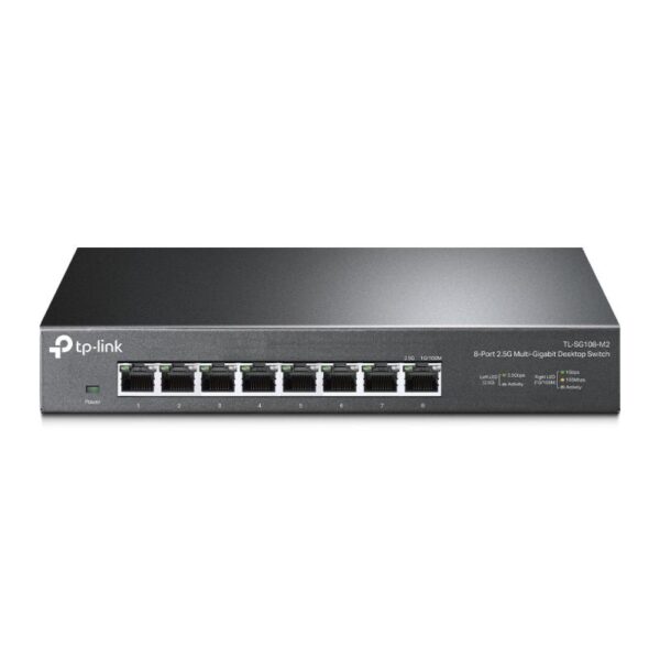 Switch TP-Link TL-SG108-M2, 8 port, 100/1000/2500 Mbps