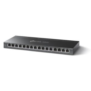 Switch TP-Link TL-SG116, 16 porturi Gigabit, POE, iNTERFATA: 16 - TL-SG116P