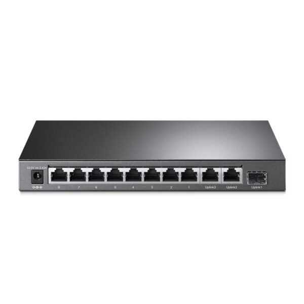 Switch TP-Link TL-SG1210MP, 10 port, 10/100/1000 Mbps