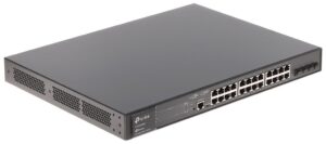 Switch TP-Link TL-SG3428MP, managed L2+, 24× 10/100/1000Mbps RJ45 Ports, 4