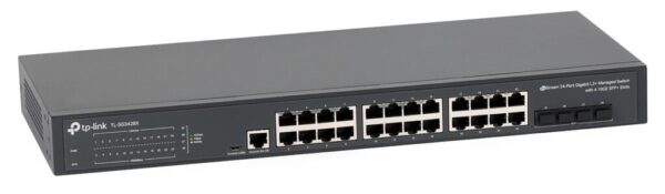 Switch TP-Link TL-SG3428X, Jetstream, managed L2+, 24× 10/100/1000 Mbps RJ45