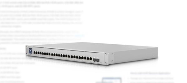 Switch Ubiquiti UniFi USW-ENTERPRISE-24-POE, 24 port - USW-ENTERP-24-POE