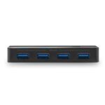 Switch USB Lindy, 4 porturi USB 3.0 2:4, latime - LY-43387