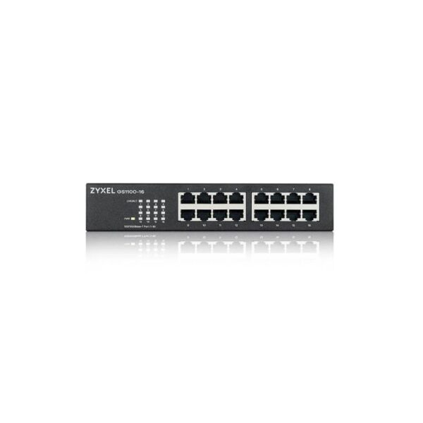 Switch ZYXEL GS1100-16, 16-port, 10/100/1000 Mbps - GS1100-16-EU0103F