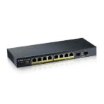 Switch Zyxel GS1900-10HP v2, 8-port GbE L2 PoE Smart - GS1900-10HP-EU0102