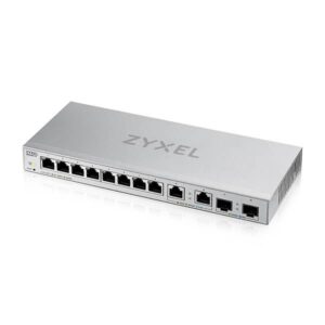 Switch ZyXEL XGS1210 Desktop Gigabit Smart 10x RJ-45 2x SFP+ - XGS1210-12-ZZ0102F