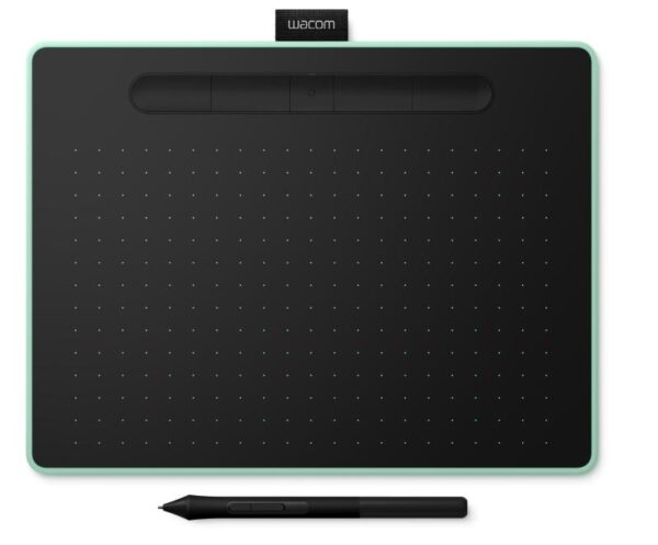 Tableta grafica Intuos M Black, cu Bluetooth, dimensiune 264x200x8.8mm - CTL-6100WLE-N