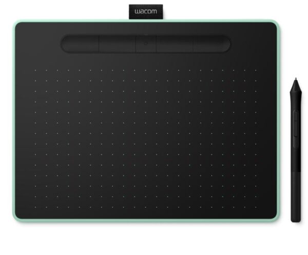 Tableta grafica Intuos M Black, cu Bluetooth, dimensiune 264x200x8.8mm - CTL-6100WLE-N