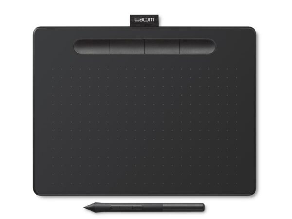 Tableta grafica Intuos M Black, fara Bluetooth, dimensiune 264x200x8.8mm - CTL-6100K-B