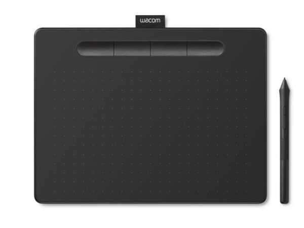 Tableta grafica Intuos M Black, fara Bluetooth, dimensiune 264x200x8.8mm - CTL-6100K-B