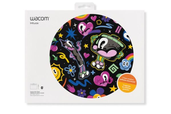Tableta grafica Wacom Intuos S BT Negru - CTL-4100WLK-N