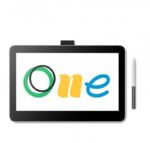 Tableta grafica WACOM One 13 touch pen display, interfata USB-C - DTH134W0B