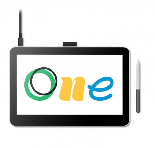 Tableta grafica WACOM One 13 touch pen display, interfata USB-C - DTH134W0B