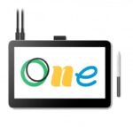 Tableta grafica WACOM One 13 touch pen display, interfata USB-C - DTH134W0B