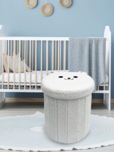 Taburet figurina urs Polar 30x37.5 cm - HR-STOOL-POLAR