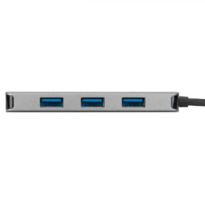 Targus Hub USB-C la 4x USB-A, rata transfer 5Gbps per port USB-A, gri - ACH226EU