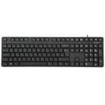 Targus Tastatura Antimicobiala cu fir, 108 taste, layout UK, negru - AKB30AMUK