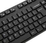 Targus Tastatura Antimicobiala cu fir, 108 taste, layout UK, negru - AKB30AMUK