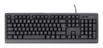 Tastatura cu fir Trust, negru - TR-24639