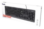 Tastatura cu fir Trust, negru - TR-24639