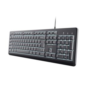 Tastatura cu fir Trust Primo, membrana, iluminare, numar taste 104 - TR-25732