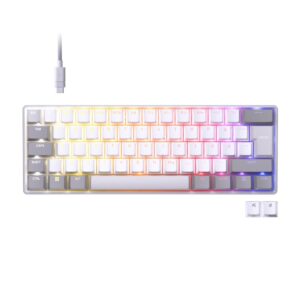 Tastatura Da CORSAIR CLIPPER PRO MINI 60, Nu, Cu fir, Alb - CH-979111J-NA