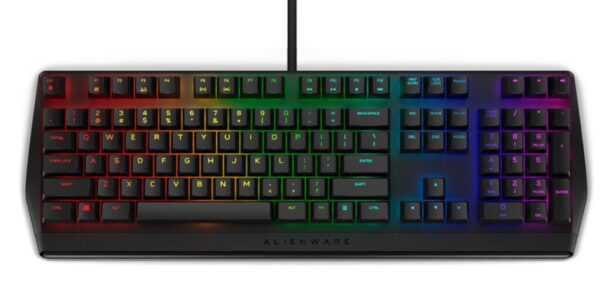 Tastatura Dell Alienware AW410K, RGB, neagra - 545-BBDK