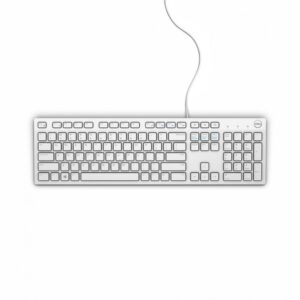 Tastatura Dell Keyboard Multimedia KB216, Wired, alba - 580-ADGM
