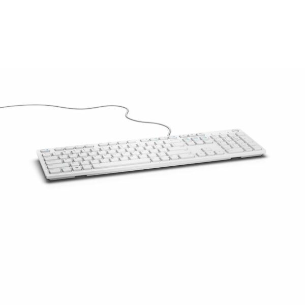 Tastatura Dell Keyboard Multimedia KB216, Wired, alba - 580-ADGM