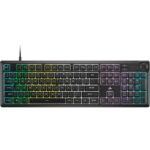 Tastatura Gaming Corsair K55 CORE Backlit Zoned RGB LED, Rubberdome - CH-9226C65-NA