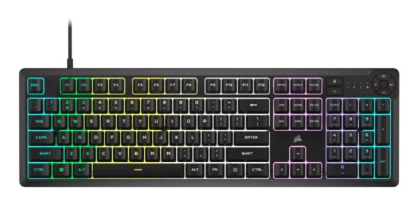 Tastatura Gaming Corsair K55 CORE Backlit Zoned RGB LED, Rubberdome - CH-9226C65-NA