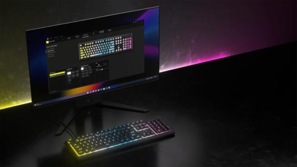 Tastatura Gaming Corsair K55 CORE Backlit Zoned RGB LED, Rubberdome - CH-9226C65-NA