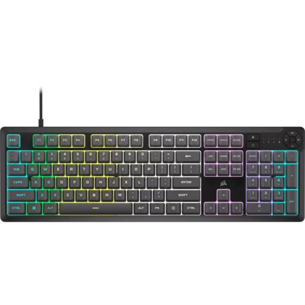 Tastatura gaming CORSAIR K55 CORE RGB USB 2.0 or Type A, wired - CH-9226D65-NA
