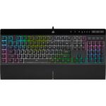 Tastatura Gaming Corsair K55 PRO, Iluminare RGB iCUE, Negru - CH-9226765-NA