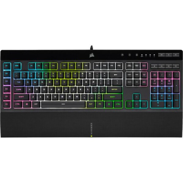 Tastatura Gaming Corsair K55 PRO, Iluminare RGB iCUE, Negru - CH-9226765-NA