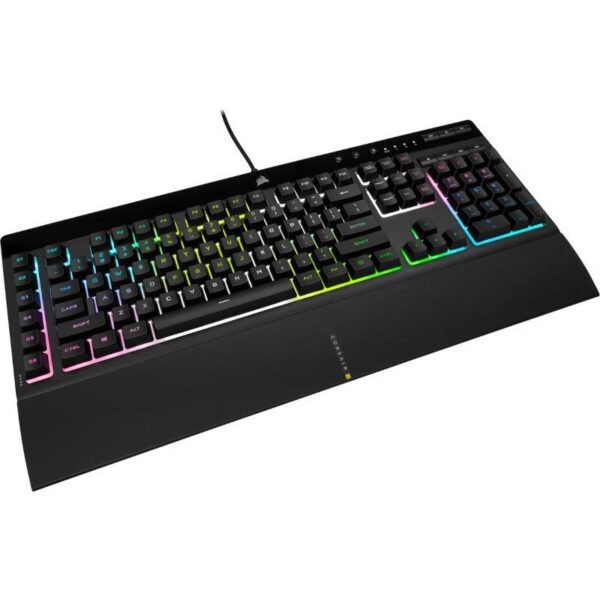 Tastatura Gaming Corsair K55 PRO, Iluminare RGB iCUE, Negru - CH-9226765-NA