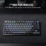 Tastatura Gaming CORSAIR K65 PLUS WIRELESS RGB 75% Mecanica - CH-91D401L-NA