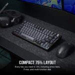 Tastatura Gaming CORSAIR K65 PLUS WIRELESS RGB 75% Mecanica - CH-91D401L-NA