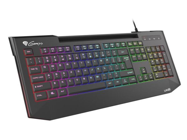 Tastatura gaming cu fir Genesis LITH 400, iluminare RGB - NKG-1419