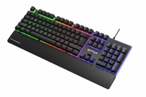 Tastatura gaming cu fir iluminata Serioux Nexor, interfata USB - SRXK-NEXOR