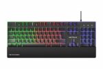 Tastatura gaming cu fir iluminata Serioux Nexor, interfata USB - SRXK-NEXOR - imagine 4