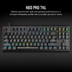 Tastatura Gaming Mecanica CORSAIR K60 PRO TKL RGB TENKEYLESS - CH-911D01A-NA