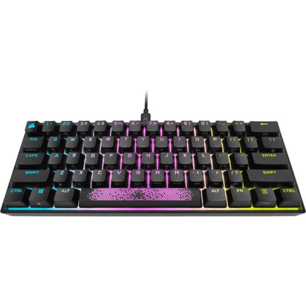 Tastatura Gaming Mecanica Corsair K65 Mini 60%, Iluminare RGB iCUE - CH-9194010-NA