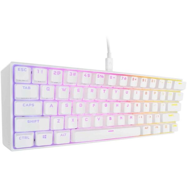 Tastatura Gaming Mecanica Corsair K65 Mini 60%, Iluminare RGB iCUE - CH-9194110-NA