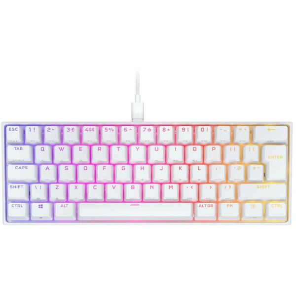 Tastatura Gaming Mecanica Corsair K65 Mini 60%, Iluminare RGB iCUE - CH-9194110-NA