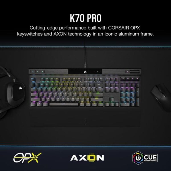 Tastatura gaming mecanica CORSAIR K70 PRO RGB Opti - CH-910941A-NA