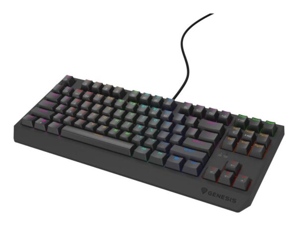 Tastatura gaming mecanica cu fir Genesis Thor 230 TKL Lite - NKG-2076