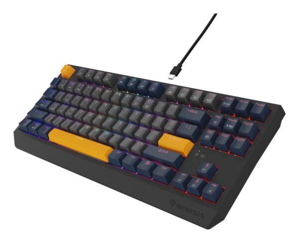 Tastatura gaming mecanica cu fir Genesis Thor 230 TKL - NKG-2164