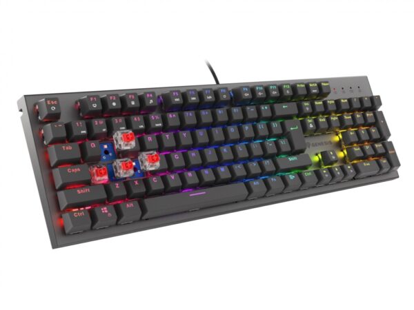 Tastatura gaming mecanica cu fir Genesis Thor 303, iluminare RGB - NKG-1877